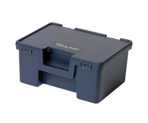 Raaco Boîte à Outils Solid 1, 17.5 x 27.5 x 12.5 cm, rangement atelier | Boîte Empilable en Plastique avec Poignée de Transport, 17.5 x 27.5 x 12.5 cm, Capacité jusqu’à 15 kg, Pour atelier et garage