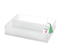 Raaco Boîte d'Insertion 55 2xA7-2, 2 compartiments, Rangement Visserie