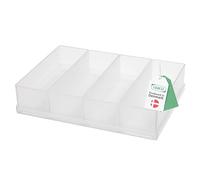 Raaco Boîte d'Insertion 55 4xA8-2, 4 compartiments, Rangement Visserie