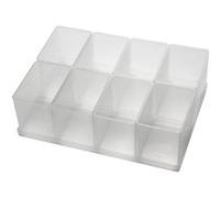 Raaco boîte d'insertion BA8-1 pour boîte de rangement 79x55x80 mm Transparent G