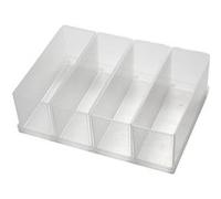 raaco 80 4xBA8-2 Insert de coffret de rangement (l x H x P) 220 x 69 x 160 mm Contenu 1 pc(s)