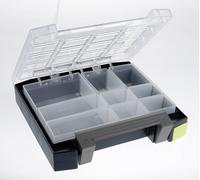 raaco Boxxser 55 4x4-9 Coffret de rangement (l x H x P) 241 x 55 x 225 mm Nombre de compartiments: 9
