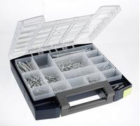 raaco Mallette de rangement boxxser l.298xP284xH55mm 15 comp. avec grille profilée RAA Quantité:1