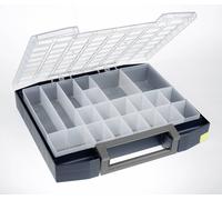 raaco Boxxser 80 8x8-20 Coffret de rangement (l x H x P) 465 x 78 x 401 mm Nombre de compartiments: 20 Contenu 1 pc(s)
