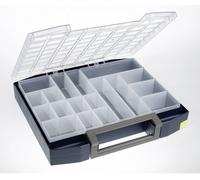 raaco boxxser Coffret de rangement (L x l x H) 401 x 465 x 78 mm Nombre de compartiments: 18 séparations variables Box Contenu 1 pc(s)
