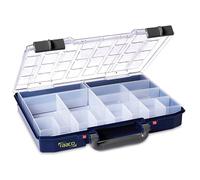 raaco CarryLite 55 4x8-16 Coffret de rangement (L x l x H) 337 x 278 x 57 mm Nombre de compartiments: 16 Contenu 1 pc(s)