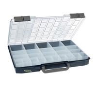 Raaco Coffret de rangement CarryLite 55 5x10-25/2 - 413 x 57 x 330 mm, 25 compartiments fixes