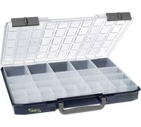 raaco CarryLite 55 5x10-25/2 Coffret de rangement (L x l x H) 330 x 413 x 57 mm Nombre de compartiments: 25 séparations fixes Contenu 1 pc(s)