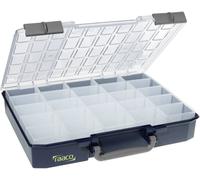 Raaco Mallette de rangement CarryLite 80 5x10-25 - 25 compartiments - 413 x 79 x 330 mm