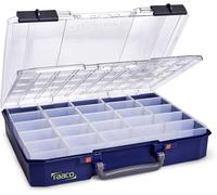 raaco CarryLite 80 5x10-25 DLU Coffret de rangement Nombre de compartiments: 25 zip, séparations fixes Box Contenu 1 pc(s)
