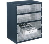 raaco 250/8-2 Réservoir pour petites pièces (l x H x P) 357 x 435 x 255 mm Nombre de compartiments: 8 Contenu 1 pc(s)