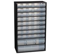 raaco Casier de rangement pour petites pièces l306xP150xH510mm tôle d'acier 4...