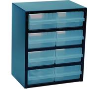 raaco Casier de rangement pour petites pièces l357xP255xH435mm tôle d'acier g...