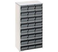 Raaco casier metal antistatiq 24 tiroirs Noir G