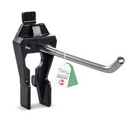 Raaco Crochets Simples Clip 1-90 pour Panneau Perforé et Mur d'Outils, Longueur 90 mm, 5kg max, Idéal pour Marteaux, Tournevis, Pinces et Plus, Crochet Porte Outils en Acier et Polyacétal, Lot de 5