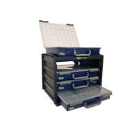 Raaco Caisson de transport 136242 G pour 4 mallettes A4