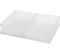 raaco Insert de coffret de rangement (L x l x H) 220 x 160 x 47 mm Nombre de compartiments: 2 Contenu 1 pc(s)