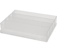 raaco Kit de compartimentation 4pcs. transparent pour n° 871325-871332,871545-871552 et de 4xA9-4 - 136433