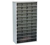 Raaco Magasin en acier, ESD, 48 tiroirs 102513 (Magasin à tiroirs)
