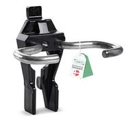 raaco Porte-Pince Clip 5-20, pour Panneau Mural Perforé & Organisation du Garage - Capacité 5 kg - Lot de 3 en Acier & Polyacétal, 20mm Longueur, Accessoires de Rangement Atelier, Crochet Mural Garage