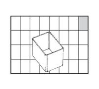 raaco Kit de compartimentation 16pcs. transparent largeur 39 x profondeur 55 x hauteur 47mm pour art. -871325-871332 - 105347