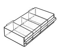 Raaco Tiroir de rechange Type150-3 L279xP155xH64 mm transparent RAACO
