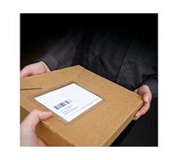 Raadhuis Lot de 100 pochettes en papier avec soufflet Format A6 165 x 122 cm