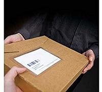 Raadhuis Lot de 100 pochettes en papier kraft Blanc Format A5 225 x 165 mm 50 microns