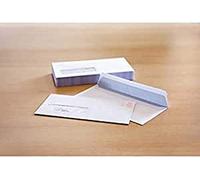 Raadhuis Lot de 200 enveloppes autocollantes Blanc 110 x 220 mm