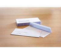 Raadhuis Lot de 25 enveloppes autocollantes Blanc 110 x 220 mm