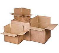 Raadhuis Lot de 5 cartons d'expédition 586 x 386 x 386 mm