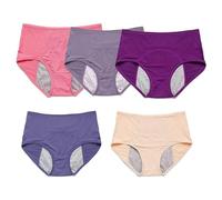 RAAMKA Slip Absorbant pour Incontinence pour Femme, Culotte Anti Fuite Urinaire Femme Lavable, Fuite Urinaire Lavable et Réutilisable Culotte Menstruelle Anti-Fuite