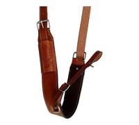 RAAVILS - Ensemble complet de sangles de flancs arrière en cuir pour cheval Western - Sangle de selle (cuir)