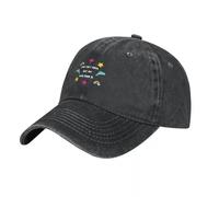 RAAXIHL Casquette Homme Le Temps n’est Pas réel. mais Mon Mal de Dos l’est. Chapeau Cowboy Vintage Chapeau Plage Femmes Plage Mode Hommes Cadeaux personnalisés