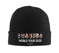 RAAXIHL Chapeau pour Hommes, Shakira Albums Las Mujeres Ya no lloran Chapeau tricoté Bonnets pour Hommes Femmes Chapeau d’Hiver Acrylic Tour 2025 Warm Cap,Cadeau