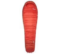 RAB - Alpine 0C / 32F Dark Horizon Tuscan Red - Long Left Zip - Sac de couchage