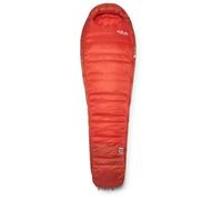 Rab - Alpine 0C / 32F - Sac de couchage en duvet - Long - Body Size: 200 cm - dark horizon / tuscan red
