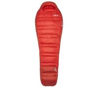 RAB - Alpine -12C / 10F Dark Horizon Tuscan Red - Long Left Zip - Sac de couchage