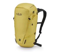 Rab Ascendor Sac à dos - Sac à dos durable et léger pour l'escalade et l'alpinisme, Pollen foncé, 27-Liter (Back Length - Medium)
