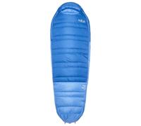 RAB - Ascent -12C / 10F Womens Dark Bluebird Bluebird - Regular Left Zip - Sac de couchage