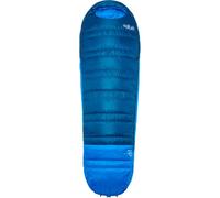 Rab Sac de couchage bivouac/trekking Ascent -6°C/20°F Long Ouverture gauche Tempest Blue/Maya Blue