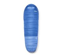Rab - Ascent -6C/ 20F - Sac de couchage femme Dark Bluebird / Bluebird - Regular - Ouverture droite