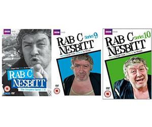 Rab C Nesbitt - The Complete BBC Comedy Series 1, 2, 3, 4, 5, 6, 7, 8, 9 and 10 DVD Collection Extras Christmas Specials by Gregor Fisher