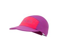 Rab - Casquette déperlante et respirante - Talus 5 Panel Cap Plum Watermelon en Softshell - Bordeaux Bordeaux