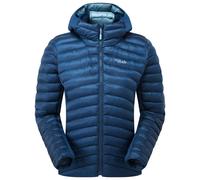 Veste a capuche isolante rab cirrus flex bleu femme