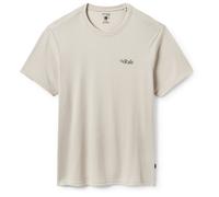 Rab - Crimp Logo Tee - T-shirt technique - M - pebble