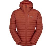 Rab - Doudoune chaude en duvet - Microlight Alpine Jacket Tuscan Red pour Homme - Taille S - Rouge Rouge S