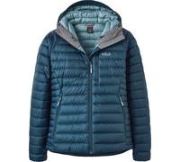 Rab - Doudoune chaude en duvet - Microlight Alpine Jacket W Tempest Blue pour Femme - Taille 10 UK - Bleu Bleu 10 UK