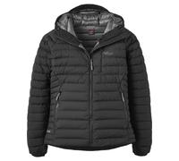 Rab - Doudoune coupe-vent en duvet - Microlight Windstopper Hoody W Black pour Femme - Taille 8 UK - Noir Noir 8 UK