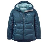 Rab - Doudoune d'alpinisme en duvet d'oie - Positron Pro Hoody W Tempest Blue pour Femme - Taille L - Bleu Bleu L